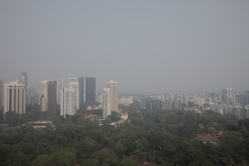 photo of hazy day
